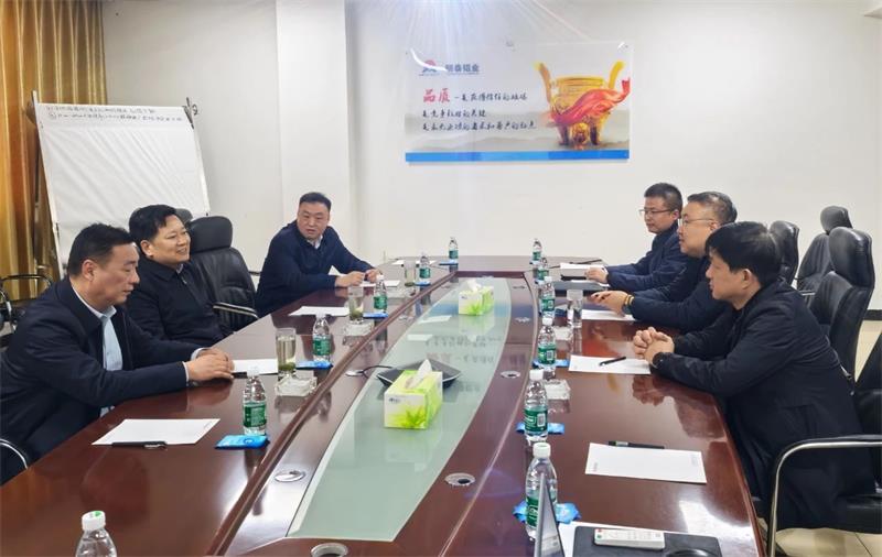 鞏義市委書記袁聚平到明泰鋁業調研