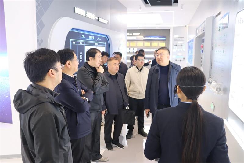 鞏義市委副書記、市長郭程明到明泰鋁業(yè)調研數智化建設工作